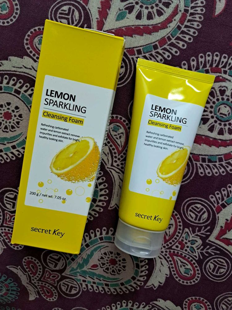 Secret Key Lemon Sparkling Cleansing Foam