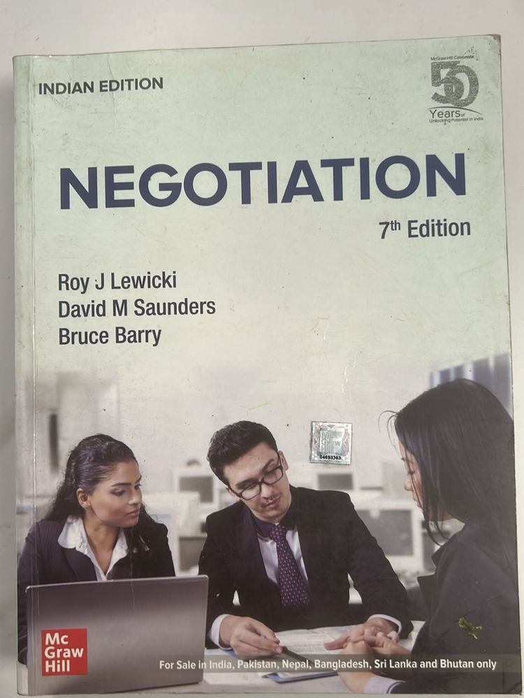 Negotiation 7th Edition