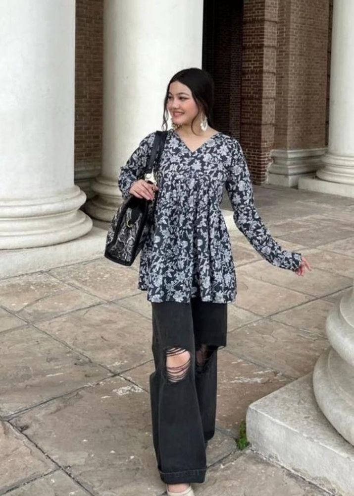 Floral Print Top