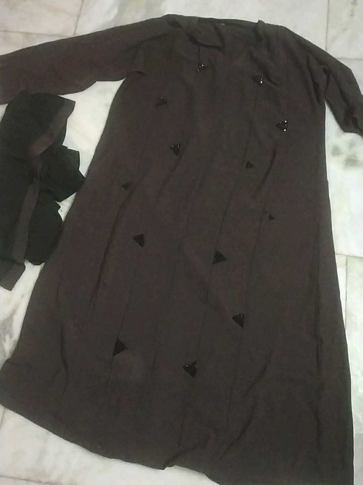 Elegant Brown Abaya
