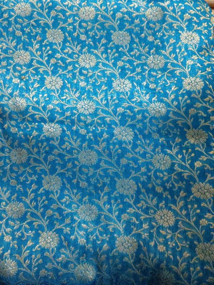 Beautiful Blue Floral Fabric