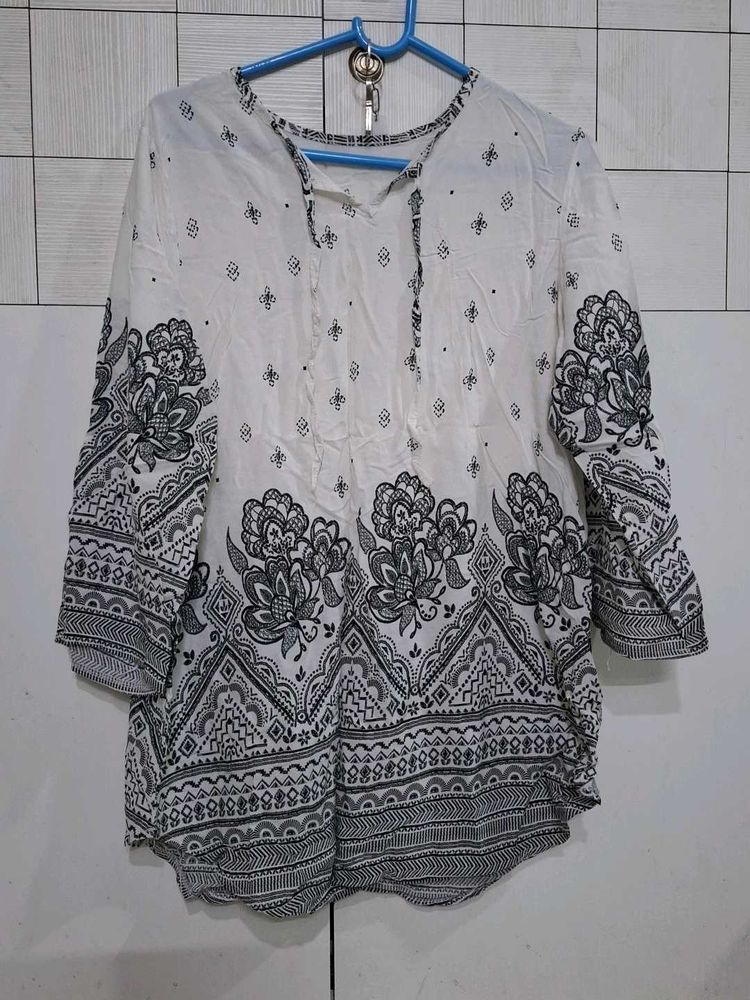 Boho Print Top