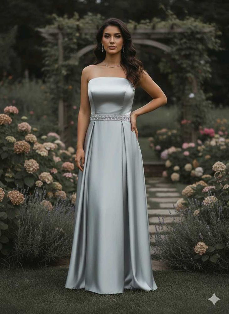 Elegant satin Gown