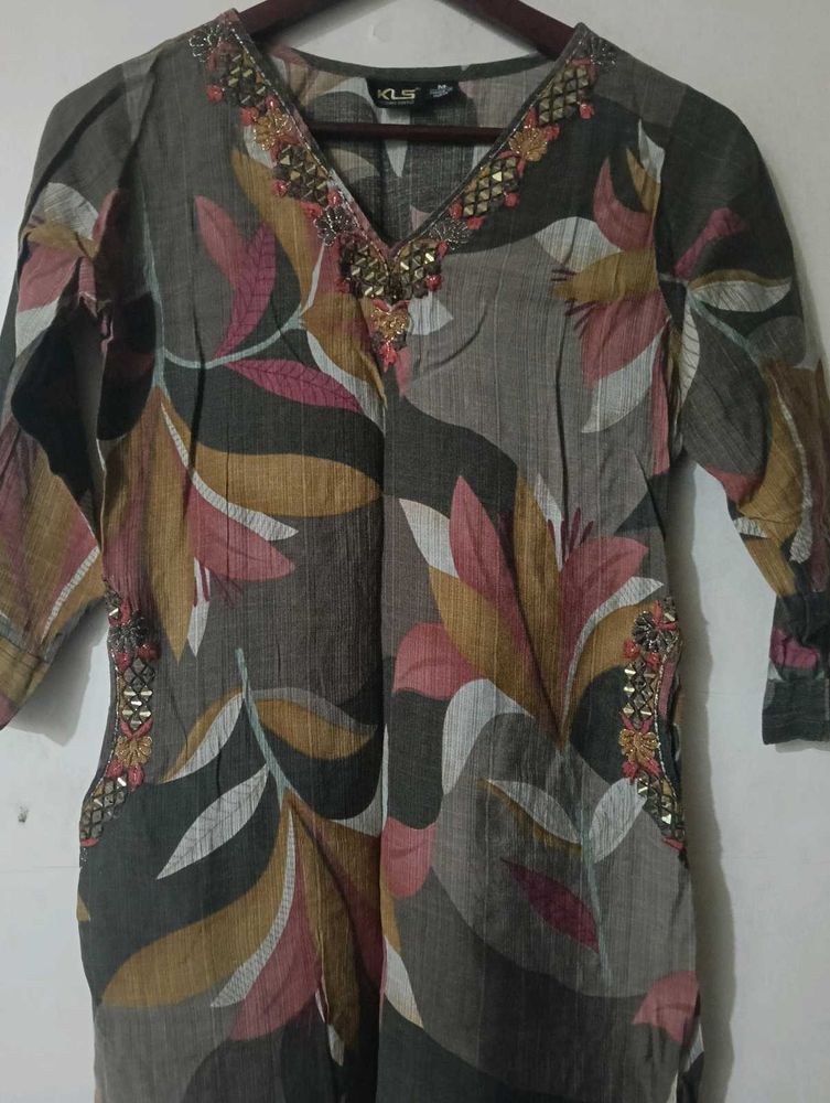 Floral Embellished Top