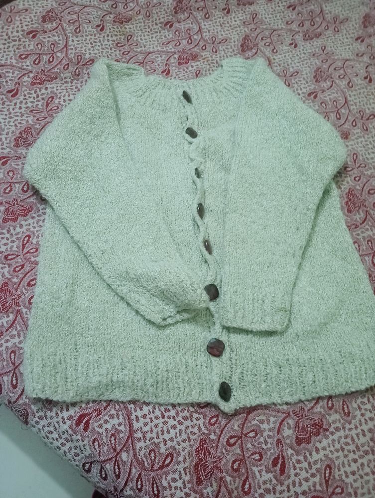 Pure Wool Cardigan