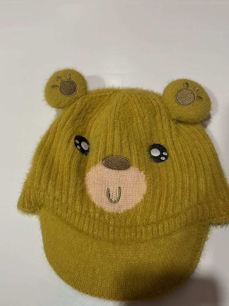 Yellow Cap For Kids