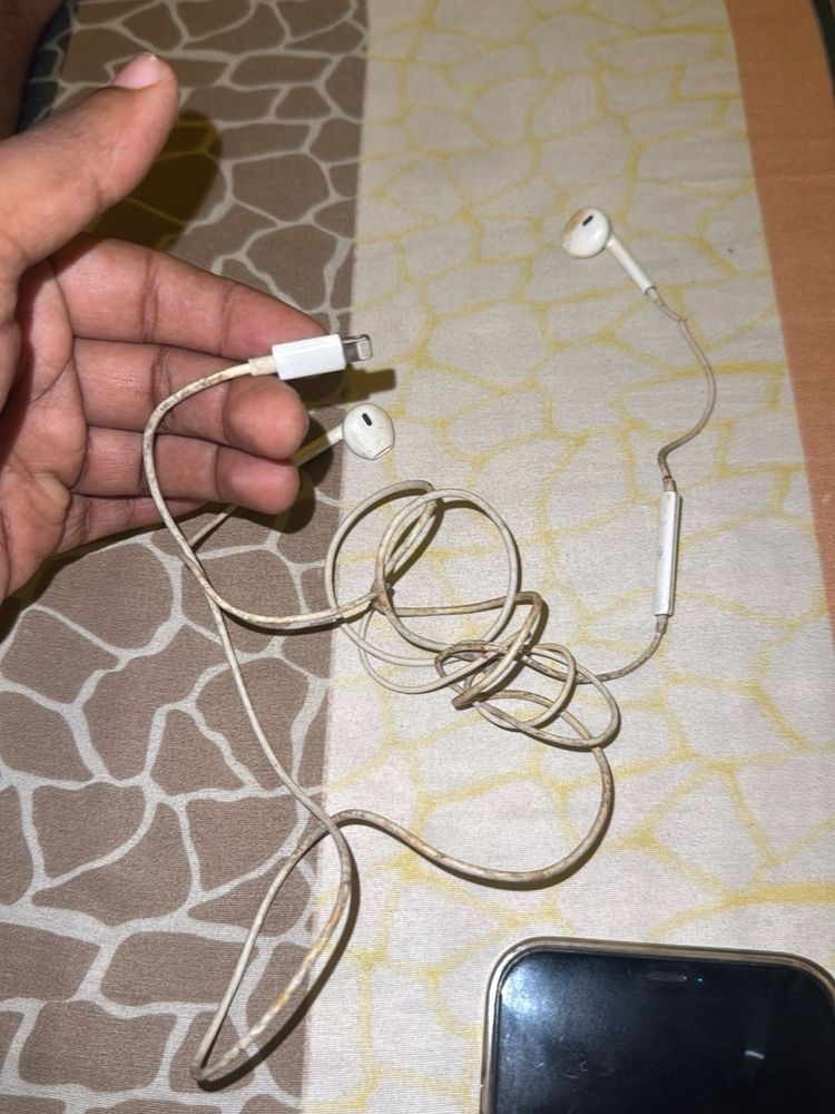 White Earphones