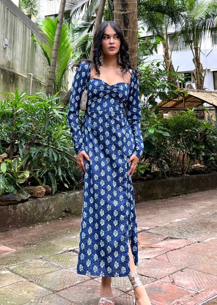 Desi print dress