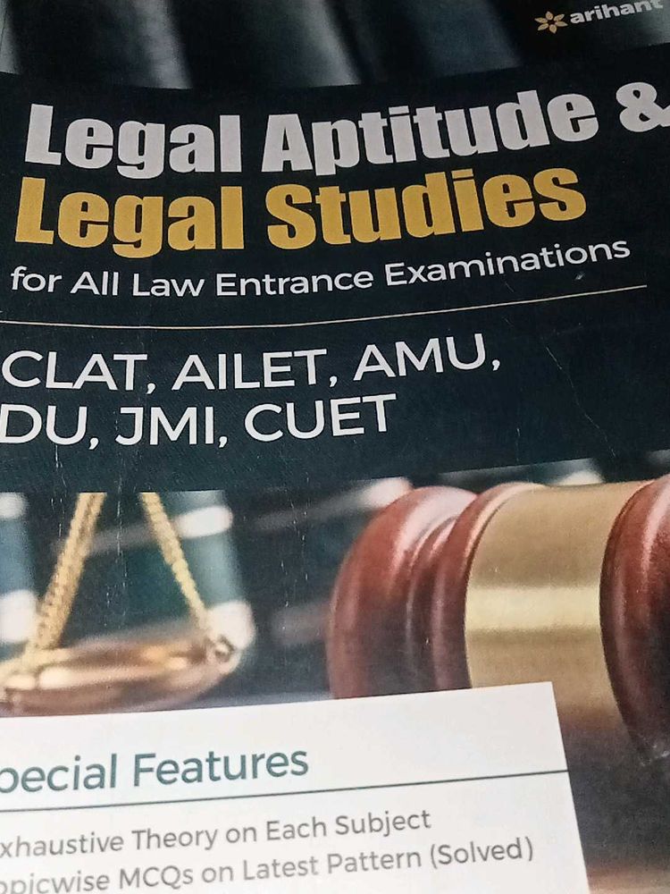 Legal Aptitude Book