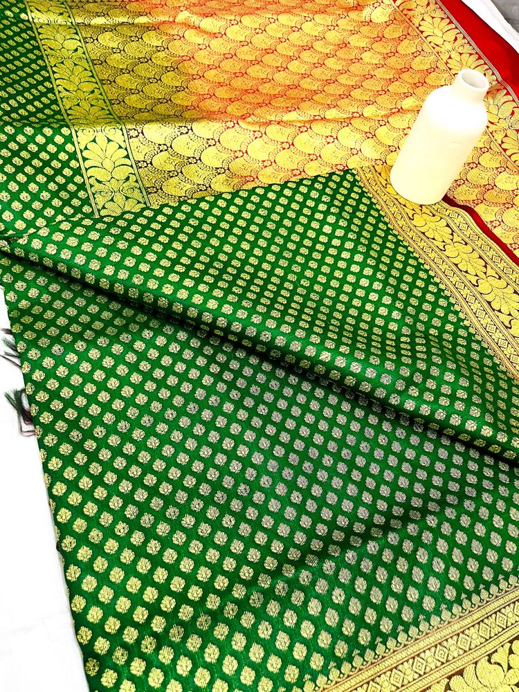 Sale- Katan Banarasi Silk with BP(new)
