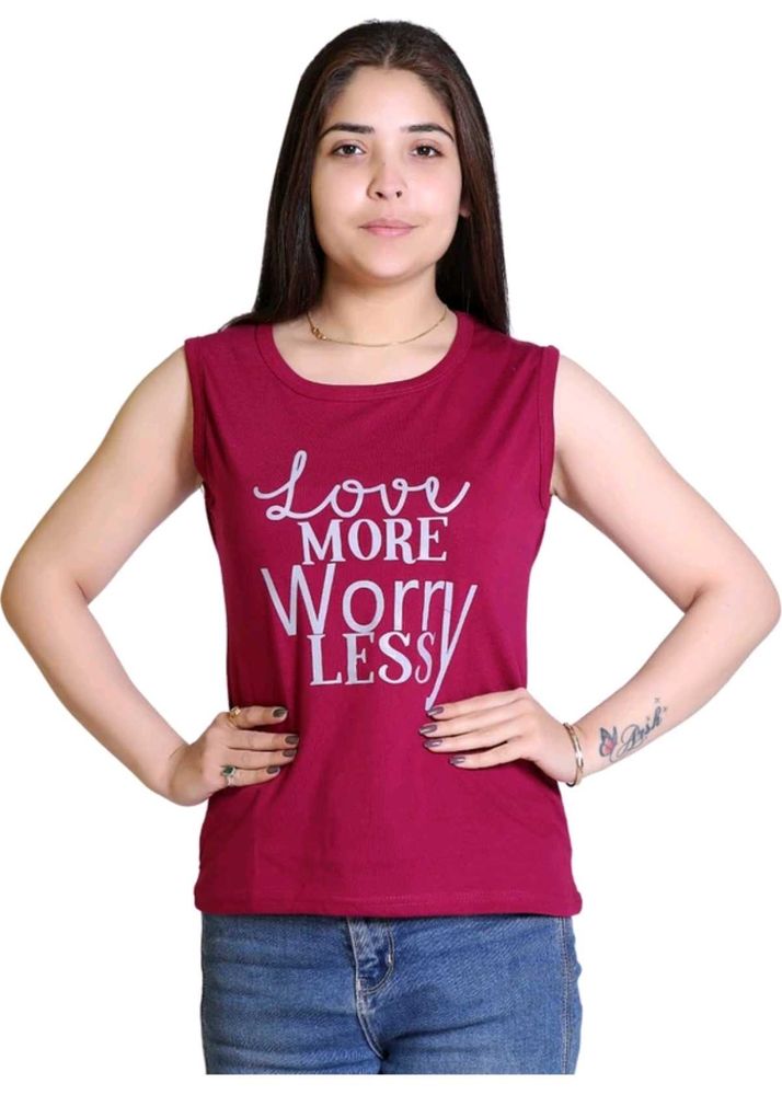New Cut sleeve Top for Jeans