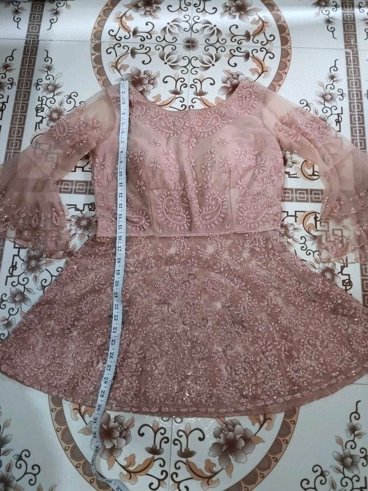 Lehnga Chunni With Heavy Cancan