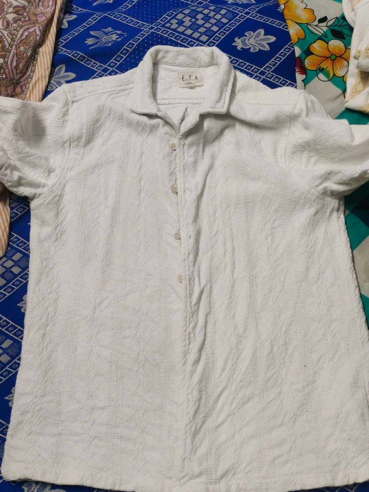 Selling Great Condition - White Cotton Shirt
