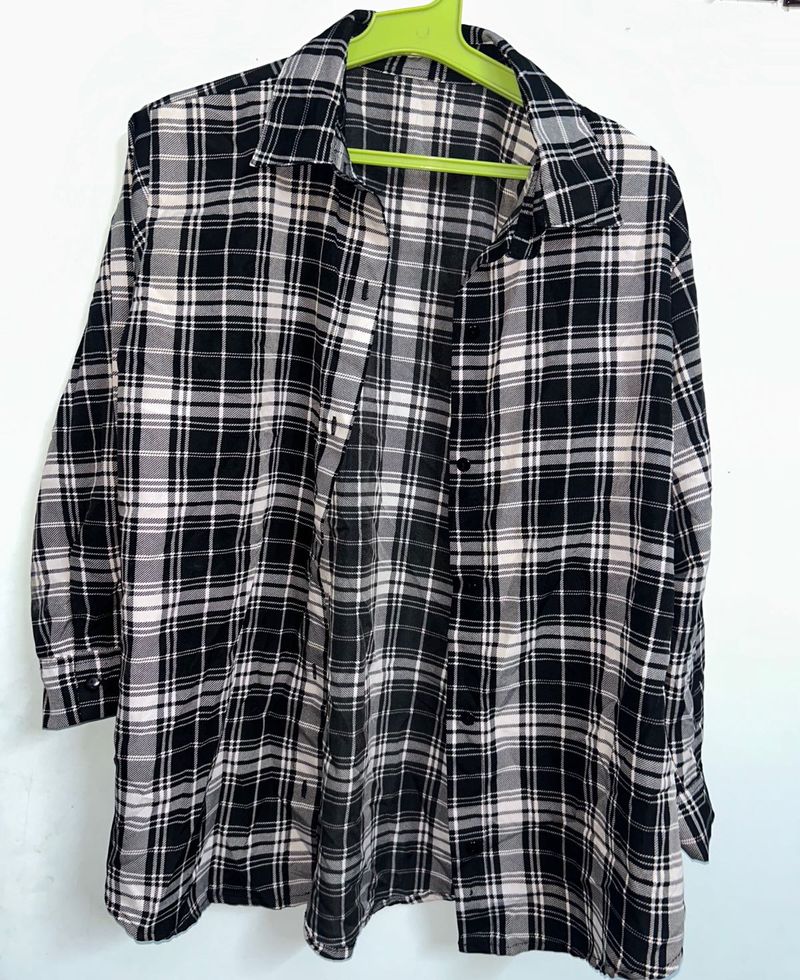 Plaid Flannel Shirt