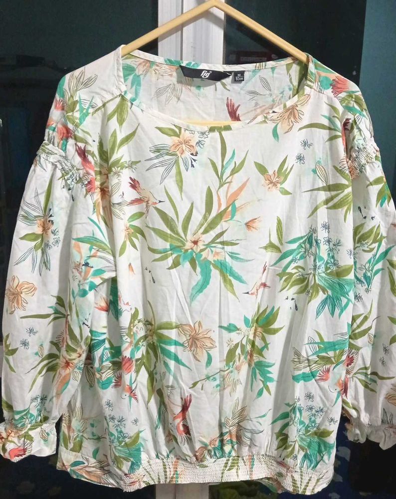 Floral Print Top