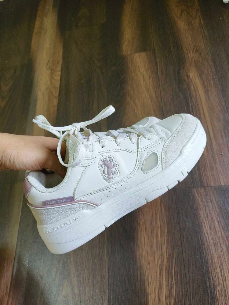 Red Tape White Sneakers