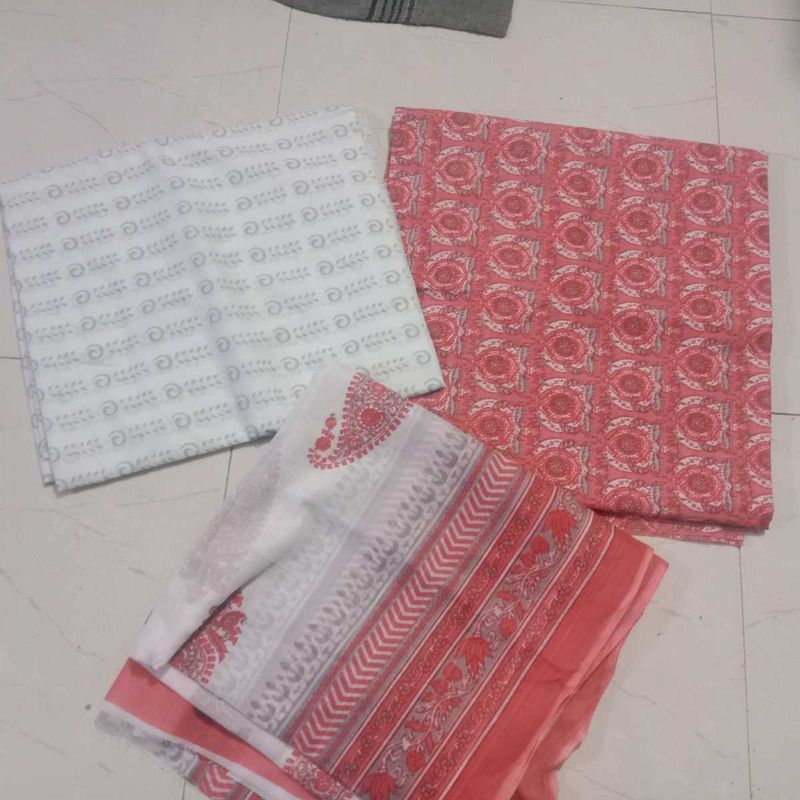Cotton dress material