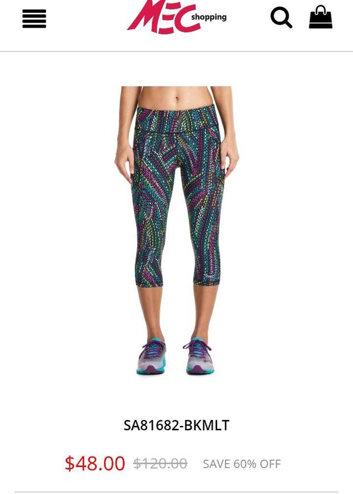 Saucony Authentic Capri Leggings