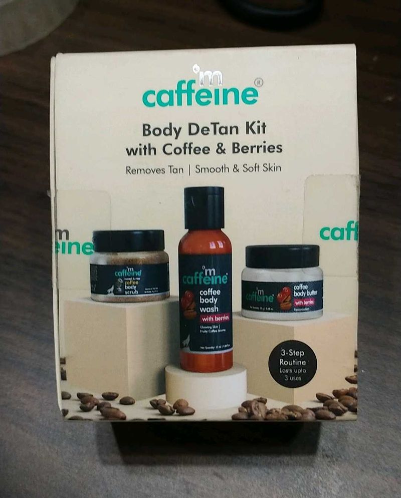 Caffeine Body DeTan Kit
