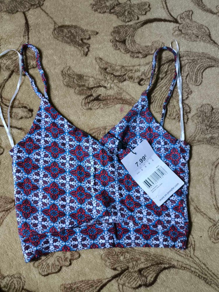 Patterned Crop Top (new)