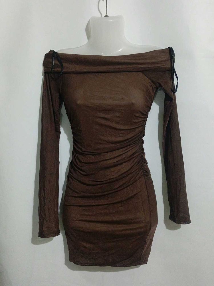FOREVER 21 DAMN SEXY NET BODYCON
