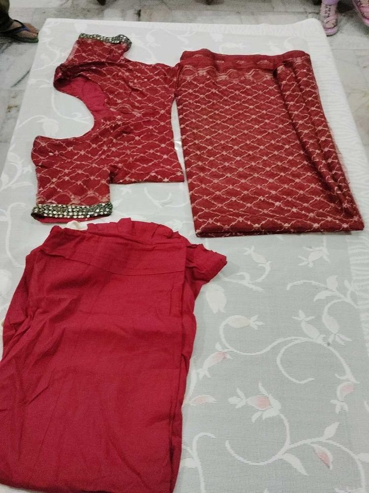 Stitched Saree
