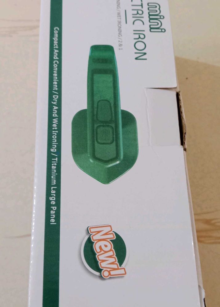 Mini Electric Iron - Compact &amp; Convenient