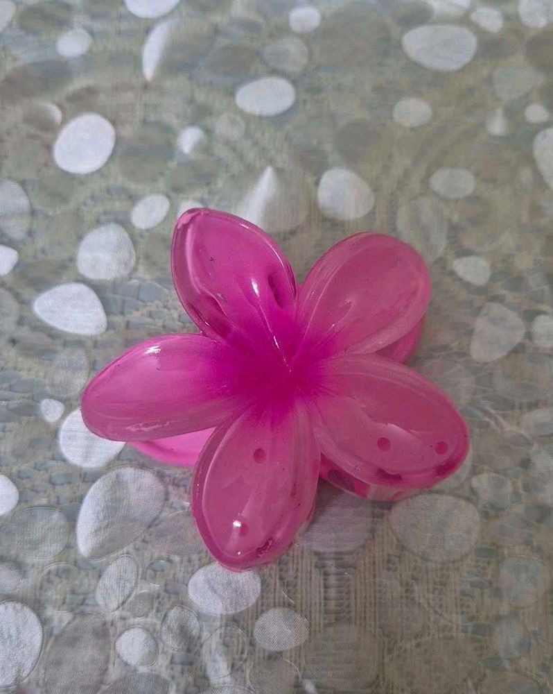 Floral Claw Clips