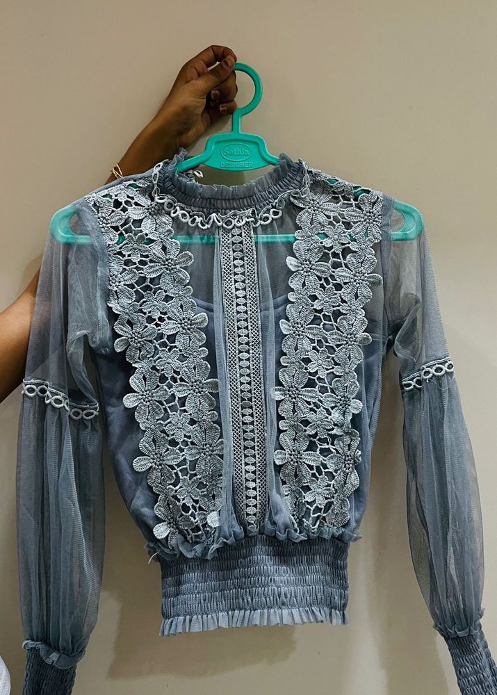 Party Wear Top , Stretchy And Bery Comfortable