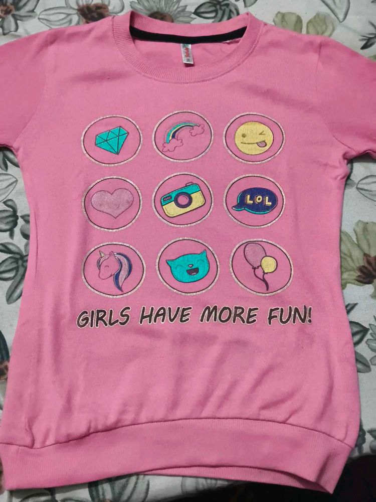 Cute Girls&#39; Graphic Tee