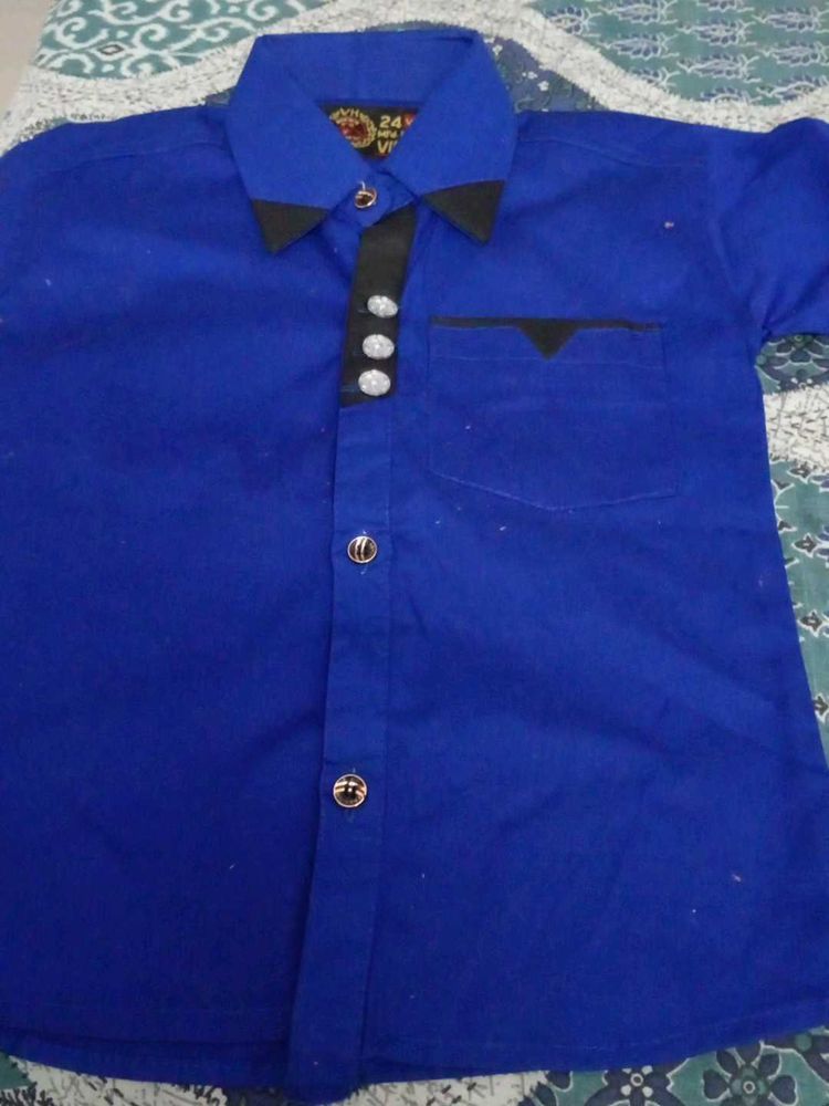 Boy&#39;s Blue or red Casual Shirt