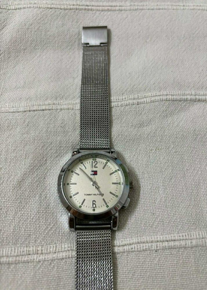 Unisex Tommy Hilfiger Silver Watch