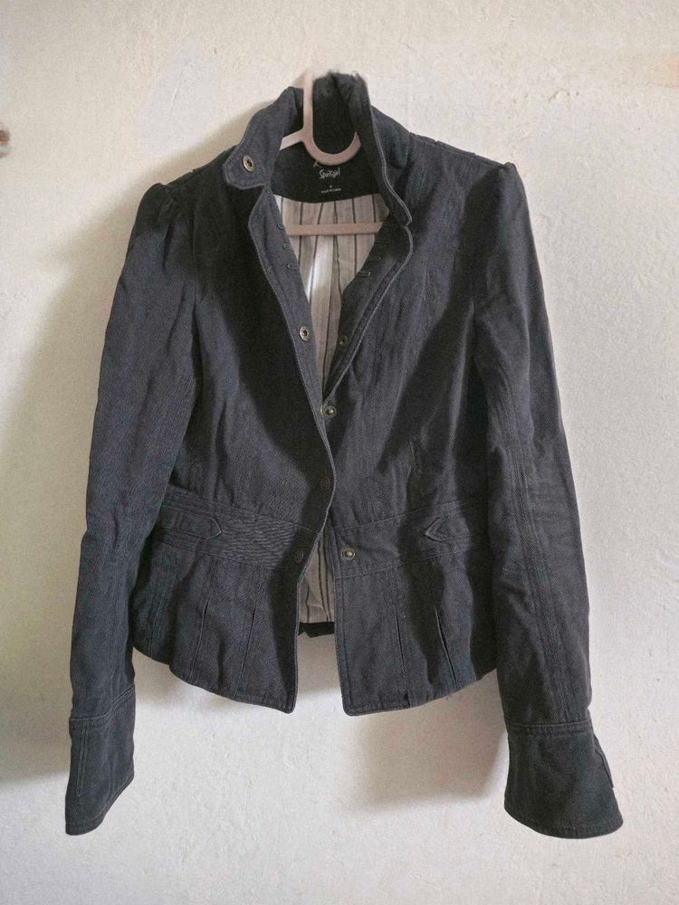 Authentic Utility Jacket wid Striped Lining