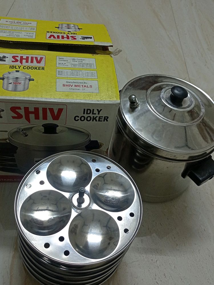Steel Idli Cooker