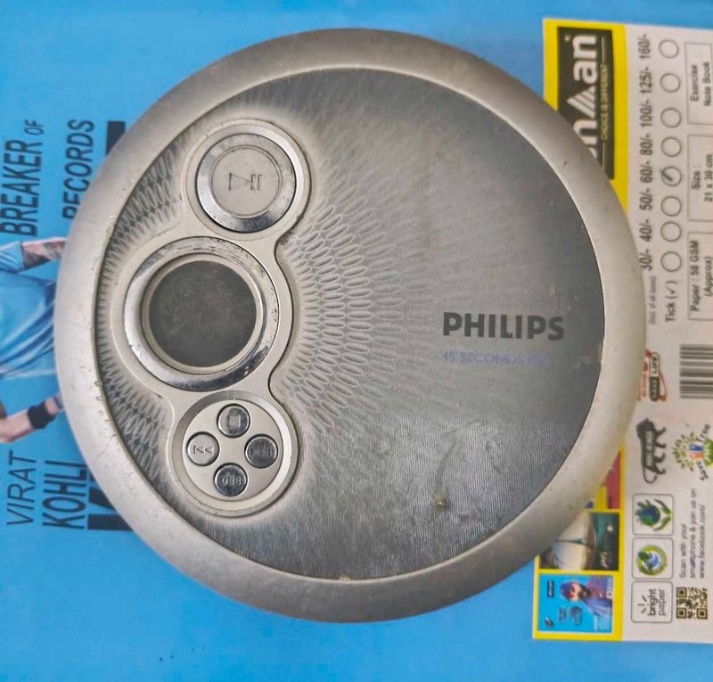 Vintage Philips Portable CD MP3s Player