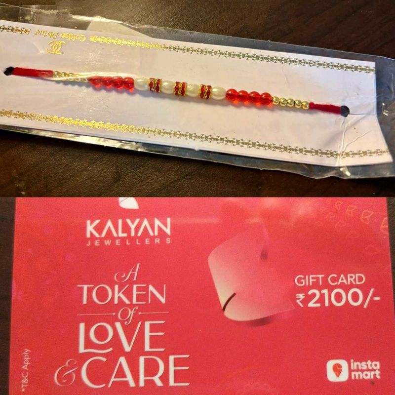 ✨ Buy 1 Rakhi &amp; Get ₹2100 Kalyan Jewellers Voucher