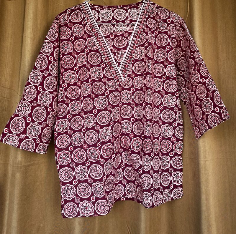 Short Cotton Kurti