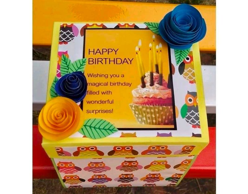 Handmade Birthday Gift Box