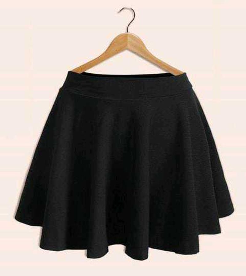 Black Skater Skirt