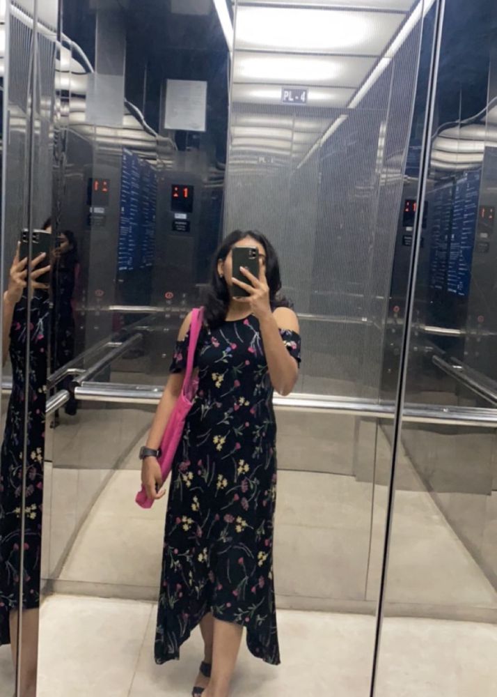 Cold Shoulders Dress