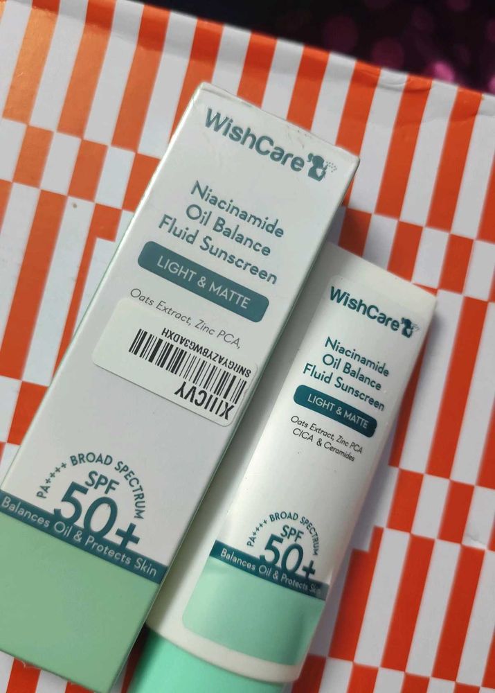 Combo Of 2 WishCare Fluid Sunscreen SPF 50
