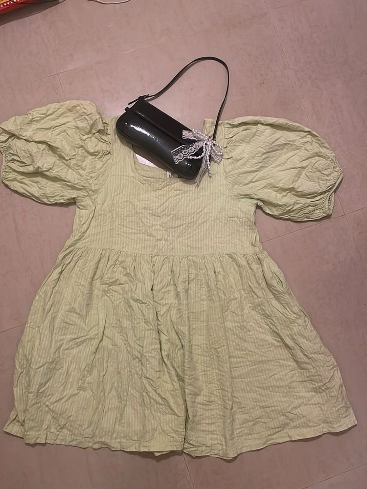 Korean style bubble dress
