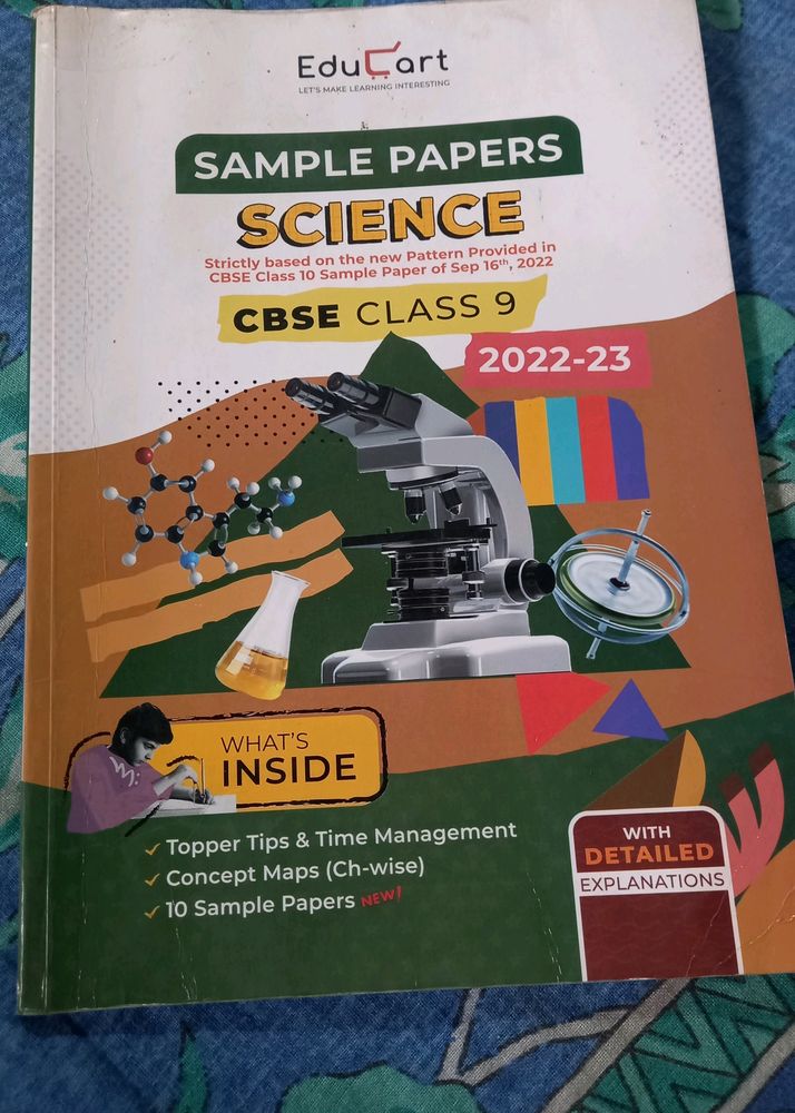 Educart Science Question Bank For Class 9