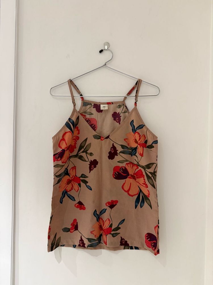Floral Print Cami Top