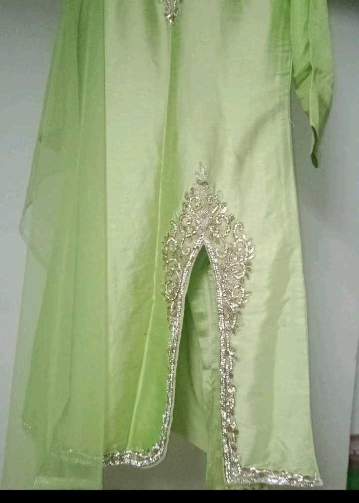 Elegant Green Kurta Set