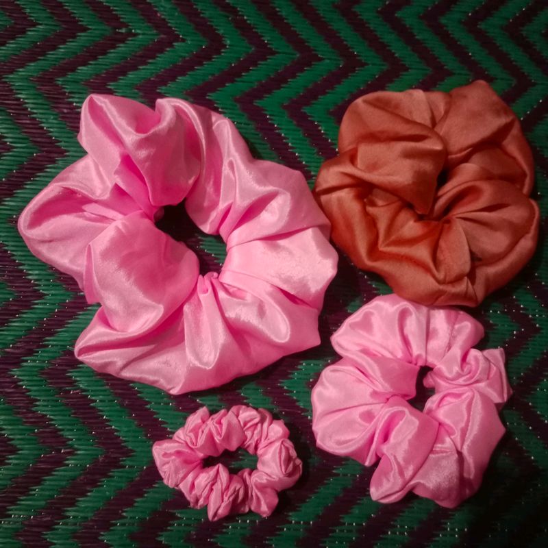 Satin Scrunchies 4