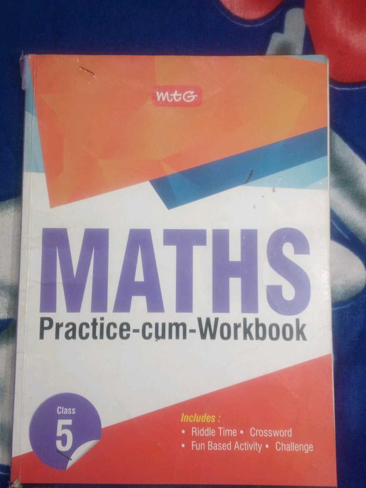 MTG Maths Class 5 Practice Workbook