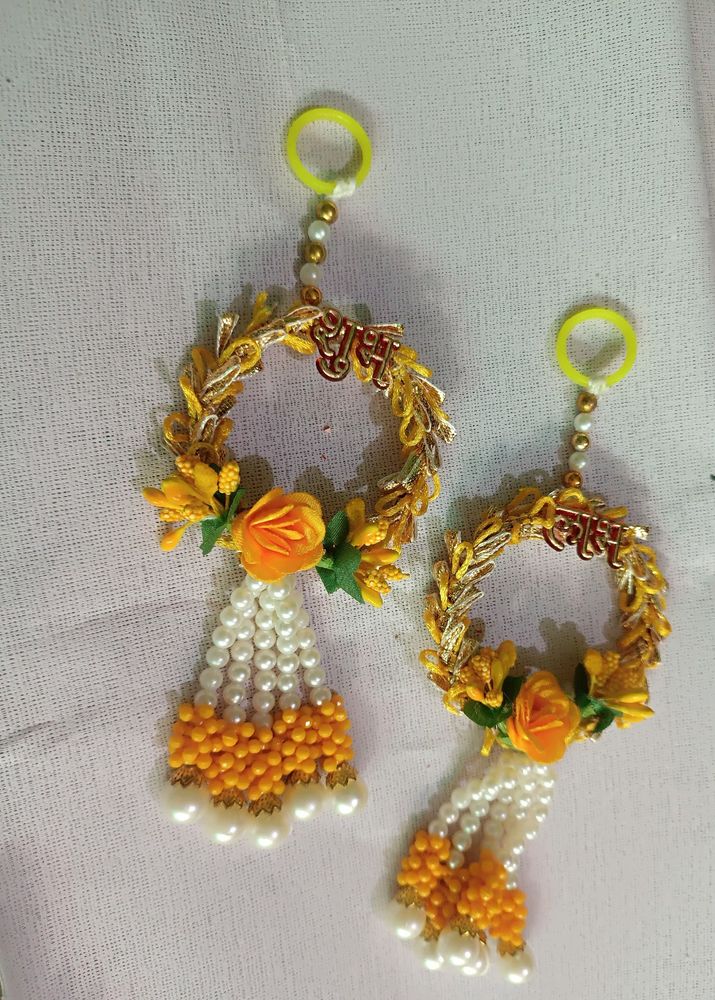 Flower Shubh Labh 3pair Set