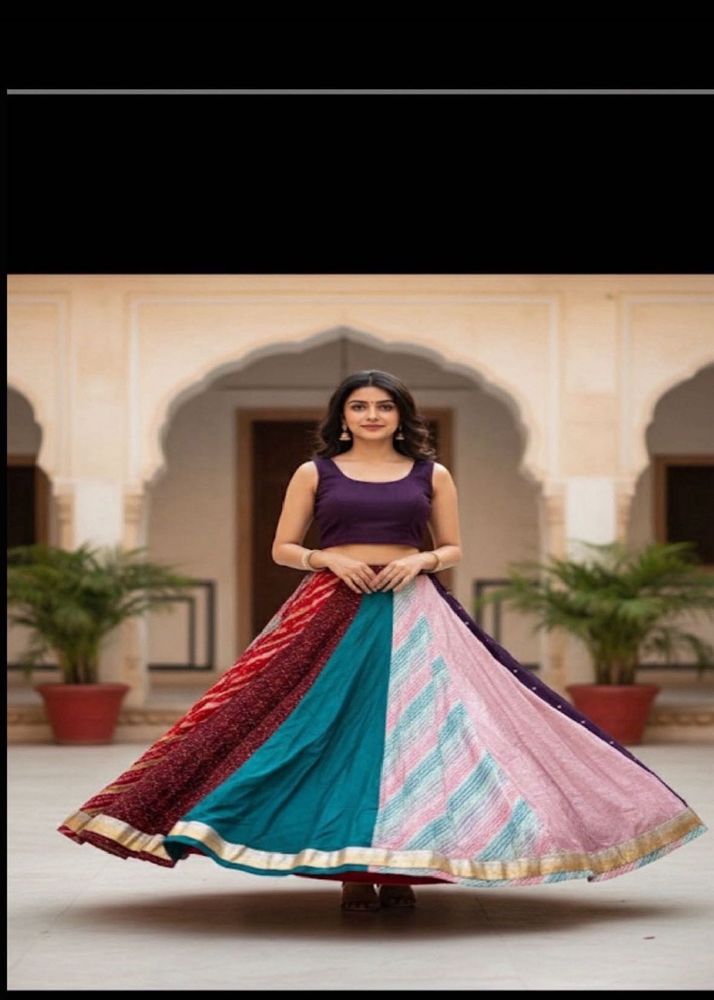 Colorful Lehenga Choli Set