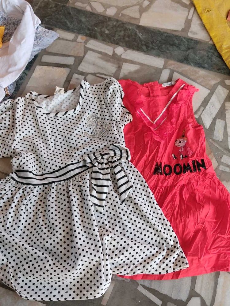 3 Cute Girls' Dress Bundle